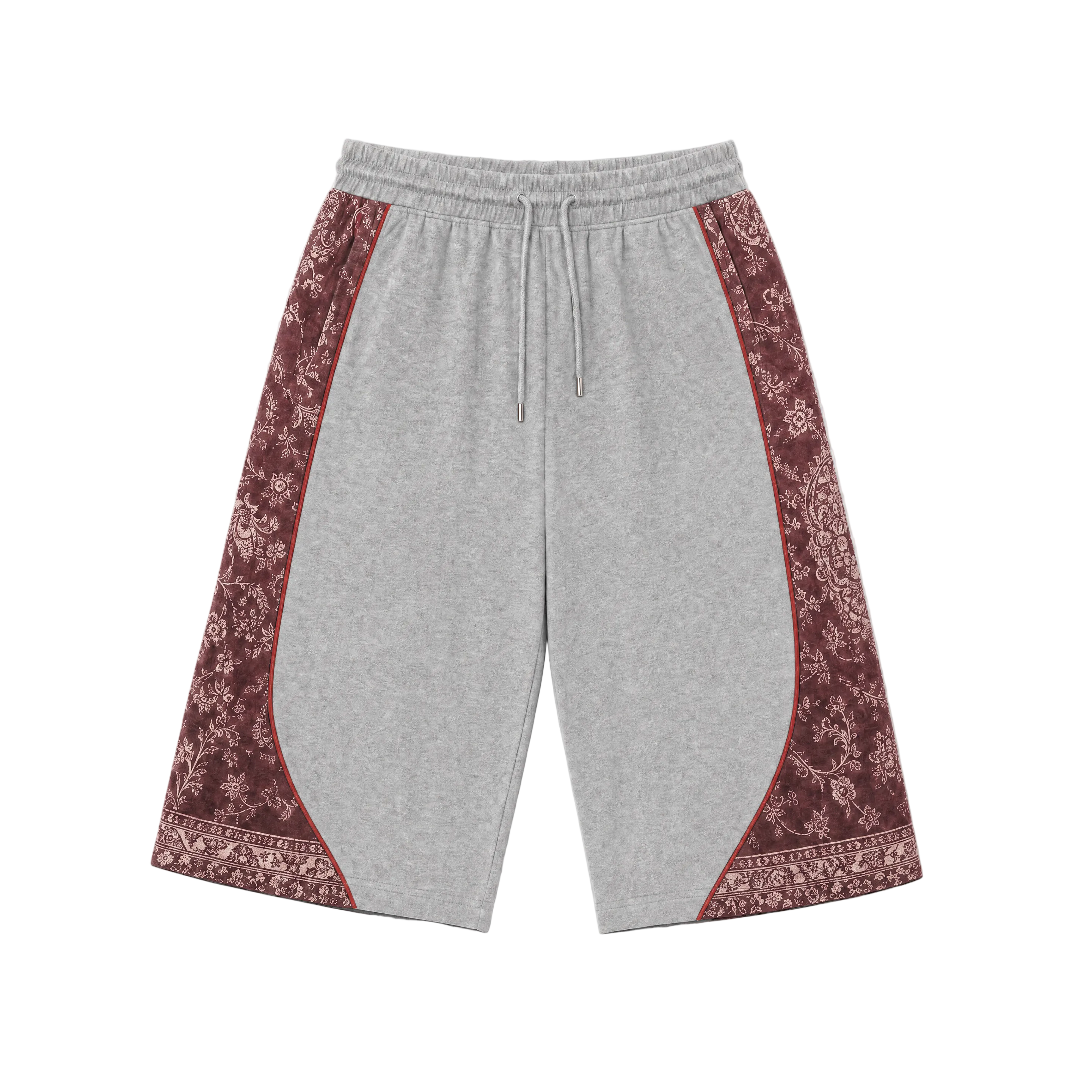 Grey Persian Sweat Shorts